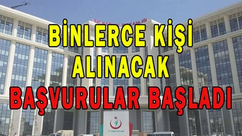 Başvurular Başladı...