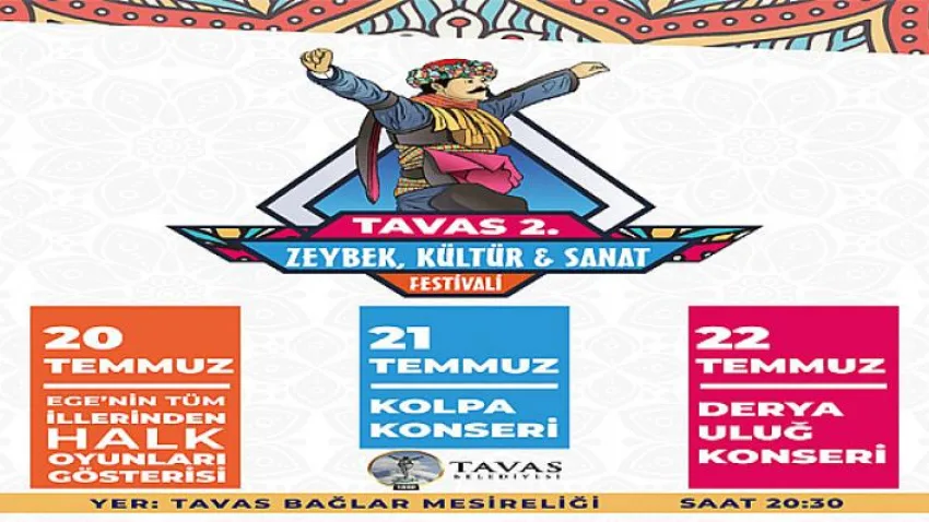 Tavas'ta Zeybek Festivali