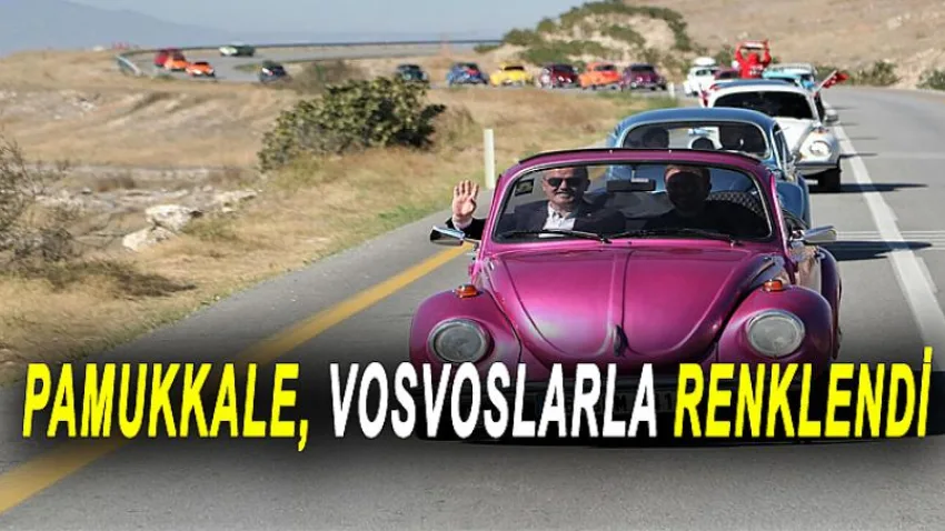 Pamukkale, Vosvoslarla Renklendi