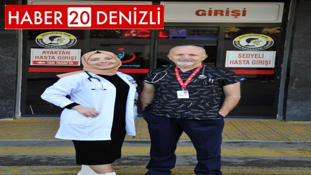 Baba kız aynı hastanede şifa dağıtıyor