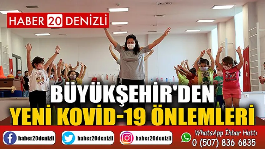 Büyükşehir'den yeni Kovid-19 önlemleri