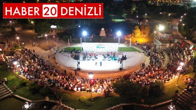 Denizli’de geleneksel Yaz Konserleri başlıyor