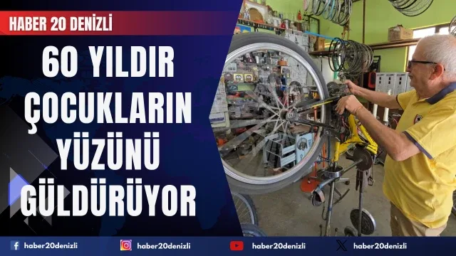 Baba mesleğini sürdürüp 60 yıldır çocukların yüzünü güldürüyor