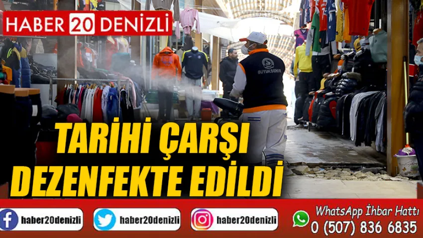 Büyükşehir dezenfeksiyon çalışmalarını yoğunlaştırdı
