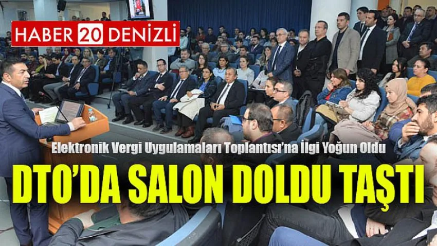 DTO’da Salon Doldu Taştı