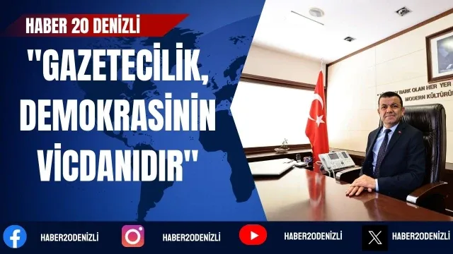 Başkan Çavuşoğlu; "Gazetecilik, demokrasinin vicdanıdır"