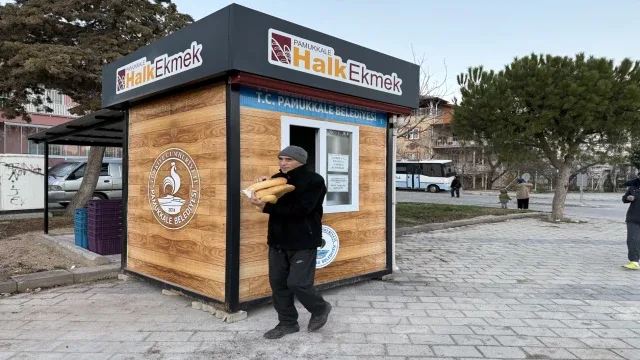 Pamukkale Belediyesi’nden Kayıhan’a Halk Ekmek