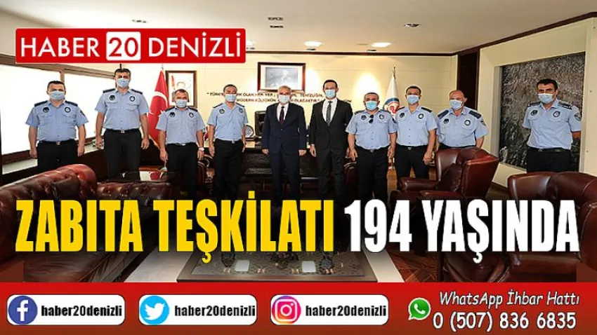 Zabıta Teşkilatı 194 yaşında