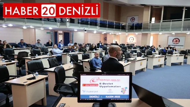 e-Devlet Kapısı eğitimi Büyükşehir koordinesinde yapıldı
