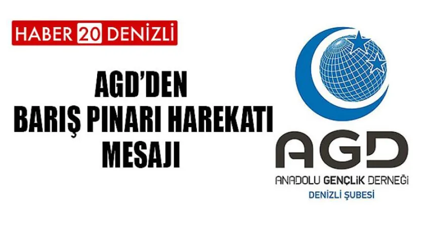 Agd’den ‘Barış Pınarı Harekatı’ Mesajı