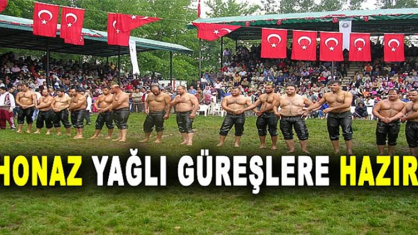 Honaz Yağlı Güreşlere Hazır