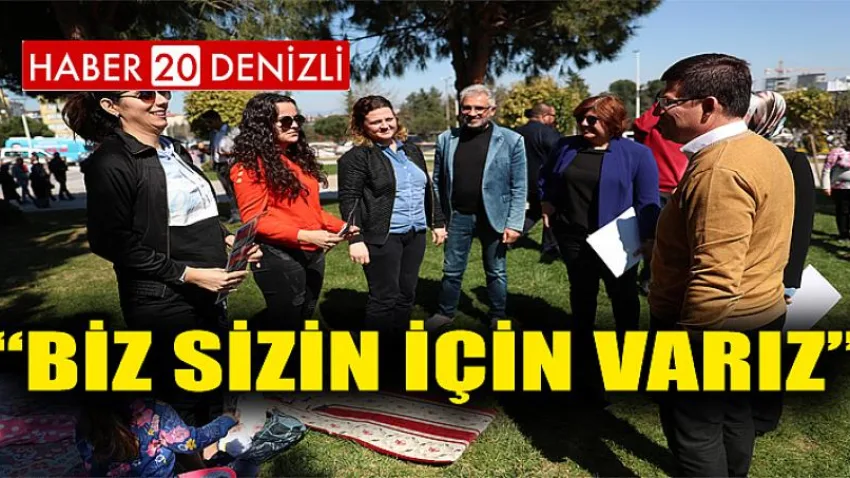 Biz Sizin için Varız