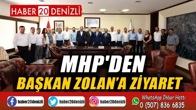 MHP'den Başkan Zolan’a ziyaret