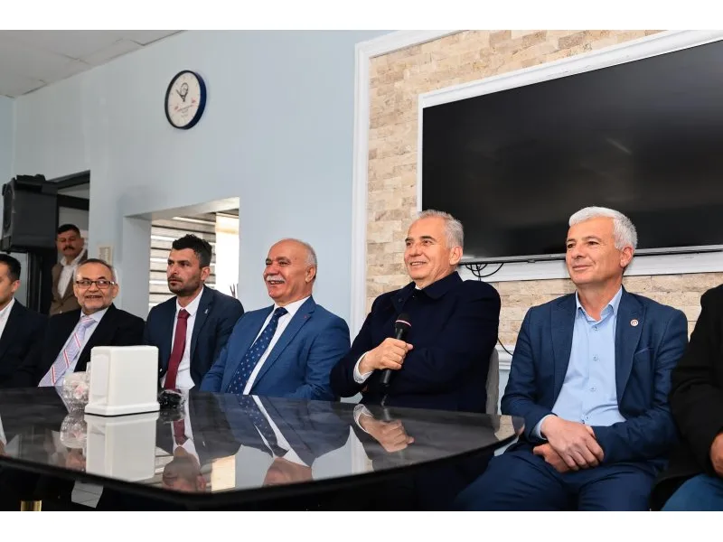 Hüsnü Yılmaz Başkanım ile hizmet destanları yazmaya devam edeceğiz