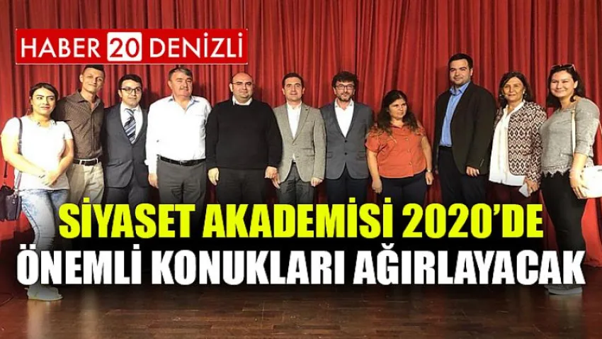 Siyaset Akademisi 2020’De Önemli Konukları Ağırlayacak