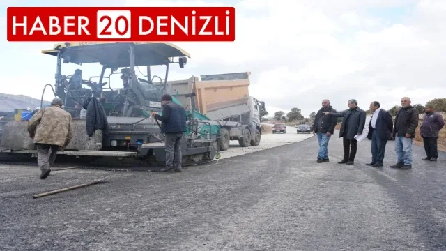 Çivril - Dinar karayolunda sona yaklaşıldı