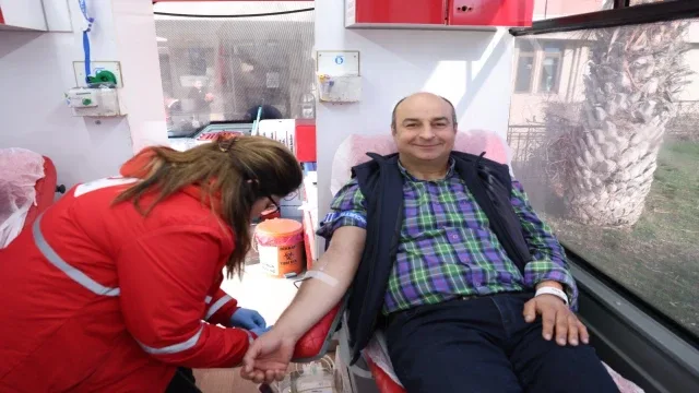 Denizli OSB’den Kızılay’ın Yürüttüğü Kan Bağışı Kampanyasına Destek
