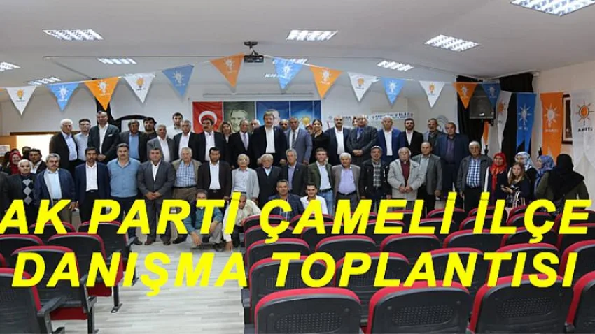Ak Parti Çameli İlçe Danışma Toplantısı