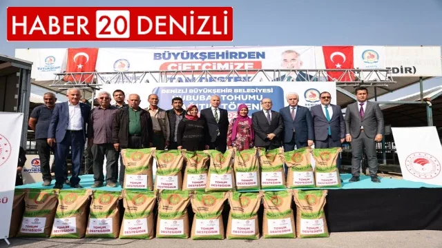 Büyükşehir’in tohum destekleri çiftçiye can simidi oldu