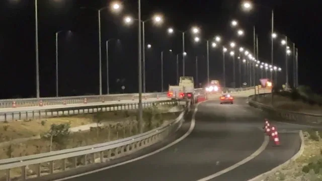 Denizli-Aydın Otoyolundaki bakım çalışması kazaya sebep oldu: 1 ölü, 3 yaralı