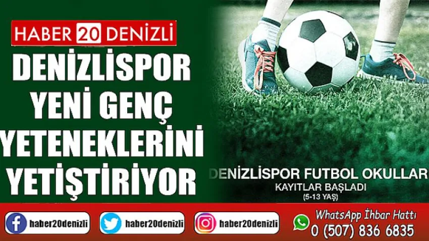 Denizlispor yeni genç yeteneklerini yetiştiriyor