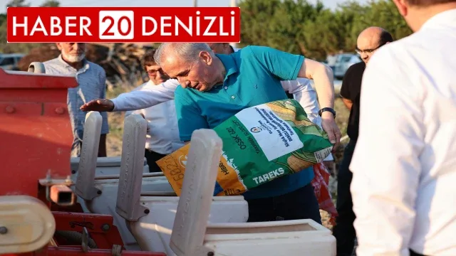 Büyükşehir’in hibe ettiği tohumlar hasada dönüyor