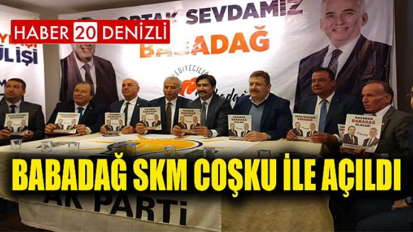 Babadağ Skm Coşku ile Açıldı