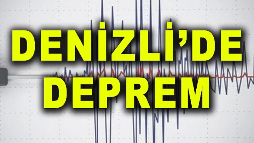 Denizli'de Deprem