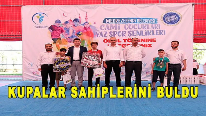 Kupalar Sahiplerini Buldu