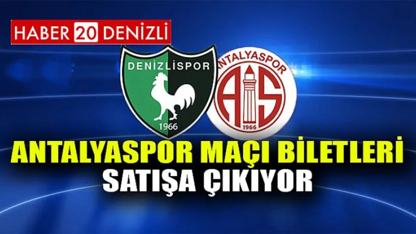 Antalyaspor Maçı Biletleri Satışa Çıkıyor