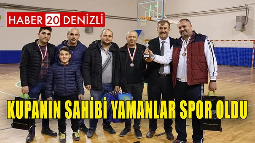 Kupanın Sahibi Yamanlar Spor Oldu
