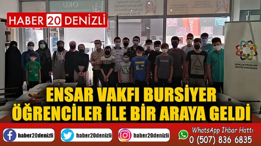 Ensar Vakfı bursiyer öğrenciler ile bir araya geldi