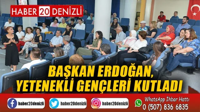 Başkan Erdoğan, Yetenekli Gençleri Kutladı