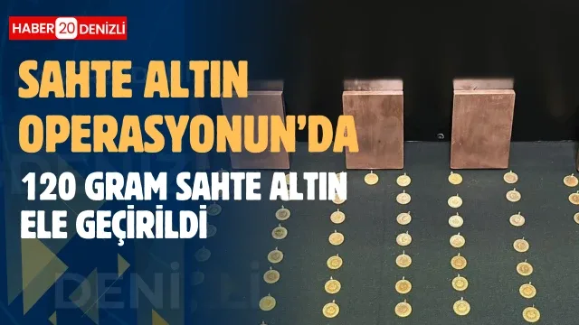 ‘Kaçakçılık’ suçunun önlenmesine yönelik yapılan çalışmalarda sahte altın ele geçirildi
