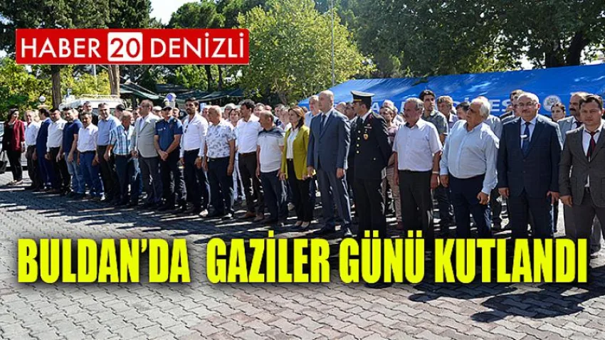 Buldan’da Gaziler Günü kutlandı