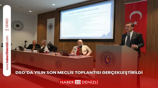 DSO’da Yılın Son Meclis Toplantısı Gerçekleştirildi