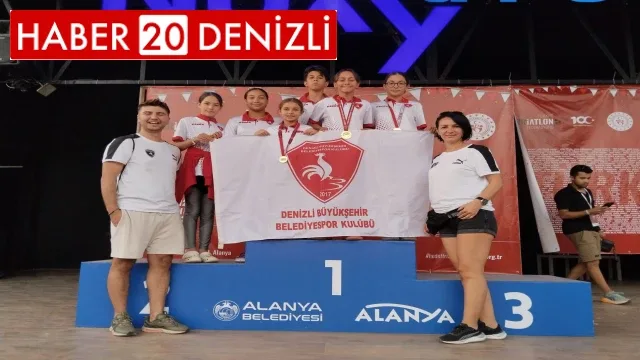 Büyükşehir sporcuları Denizli’yi gururlandırdı