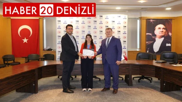 Kalite kontrol elemanları belgelerini aldı