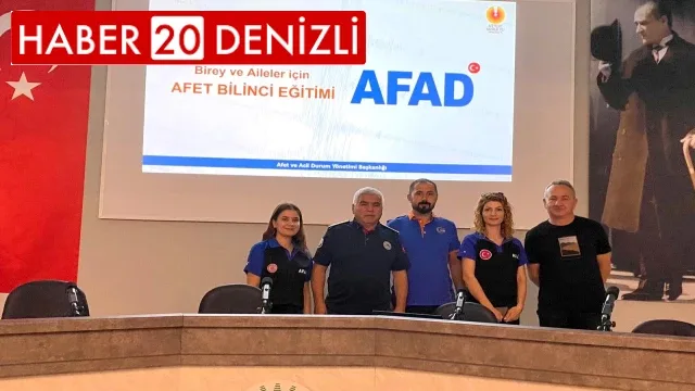 Denizli OSB’de ‘Sivil Savunma Plan ve Afet Farkındalık’ eğitimi