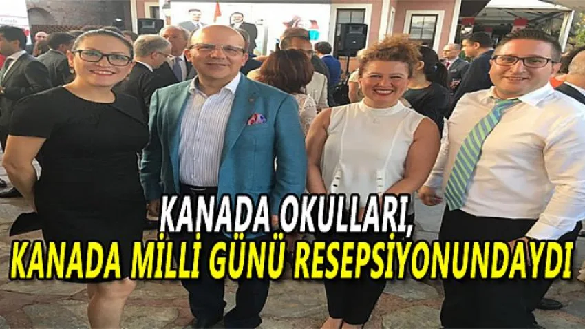Kanada Okulları, Kanada Milli Günü Resepsiyonundaydı