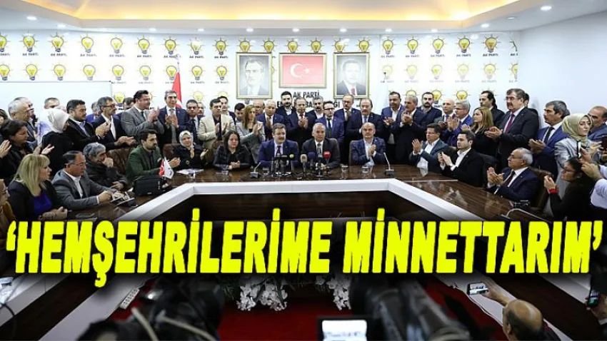 Hemşehrilerime Minnettarım