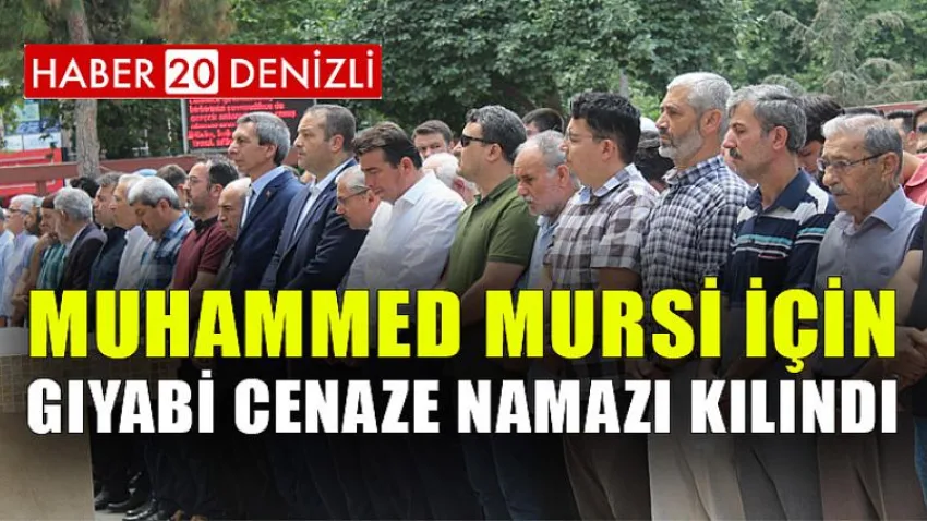 Muhammed Mursi İçin Gıyabi Cenaze Namazı Kılındı