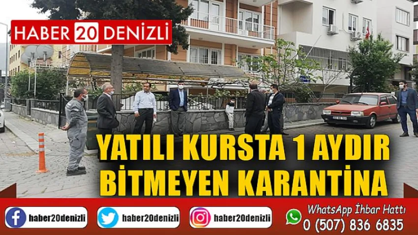 Yatılı kursta 1 aydır bitmeyen karantina