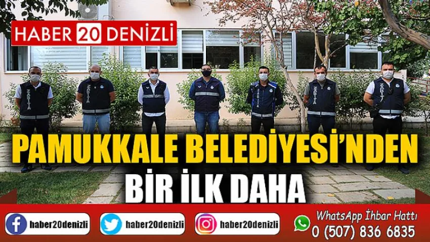 Pamukkale Belediyesi’nden Bir İlk Daha