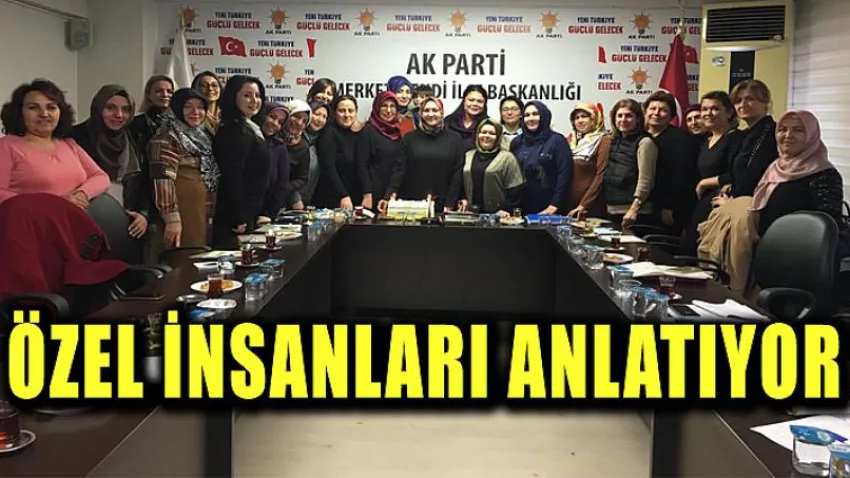 Özel İnsanları Anlatıyor