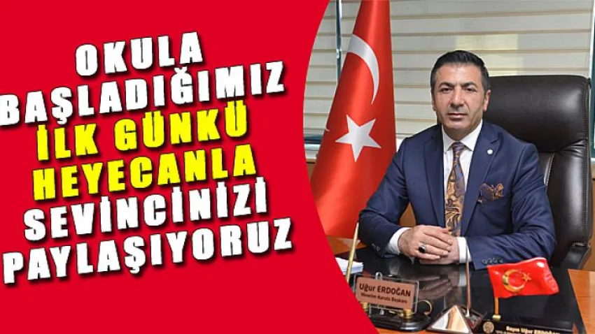 Okula Başladığımız İlk Günkü Heyecanla, Sevincinizi Paylaşıyoruz