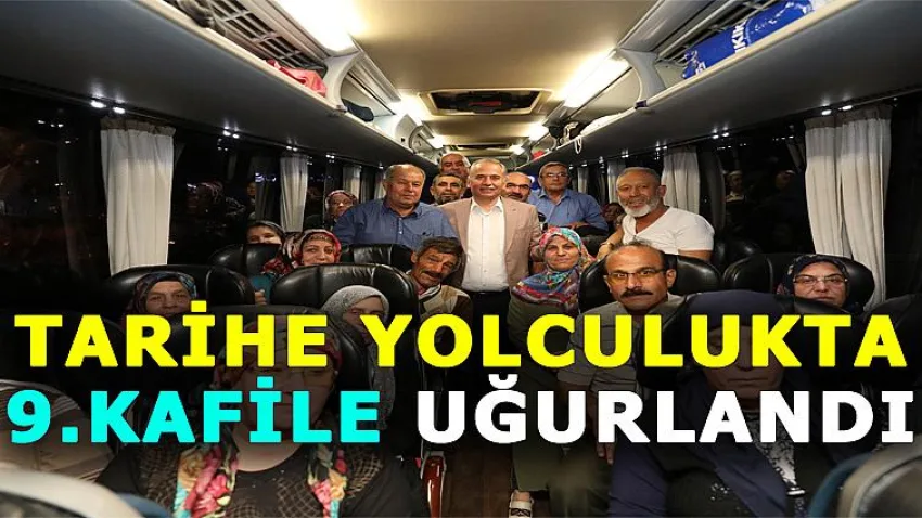 Tarihe Yolculukta 9. Kafile Uğurlandı