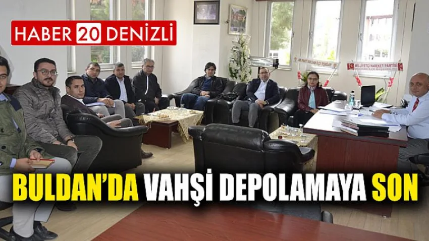 Buldan’da Vahşi Depolamaya Son