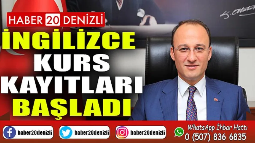 Pamukkale’de Hafta Sonu İngilizce Kurs Kayıtları Başladı