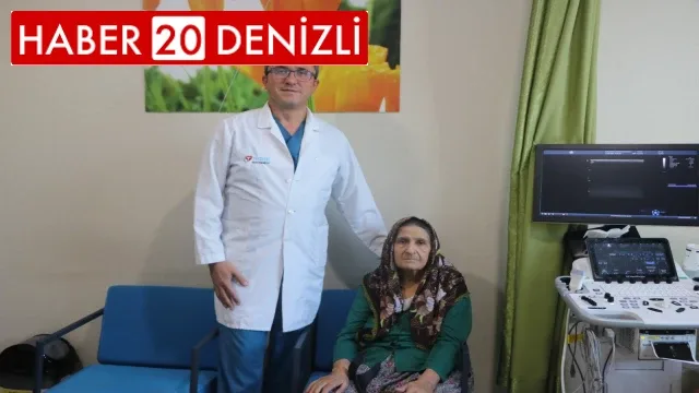 Yaşlı kadın aradığı şifayı Denizli Tekden'de buldu